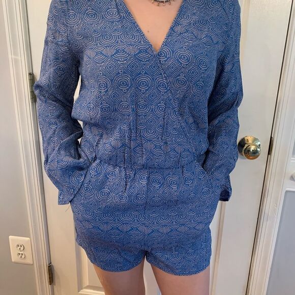 H&M Long Sleeve Short Romper sz 8 NWT - Picture 3 of 5